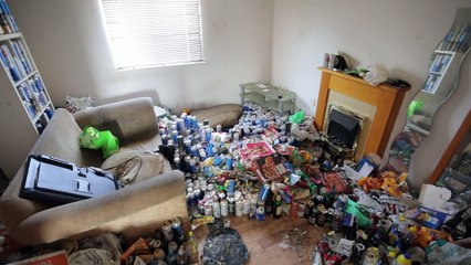 Nightmare tenant left 3,000 beer cans and bags of faeces