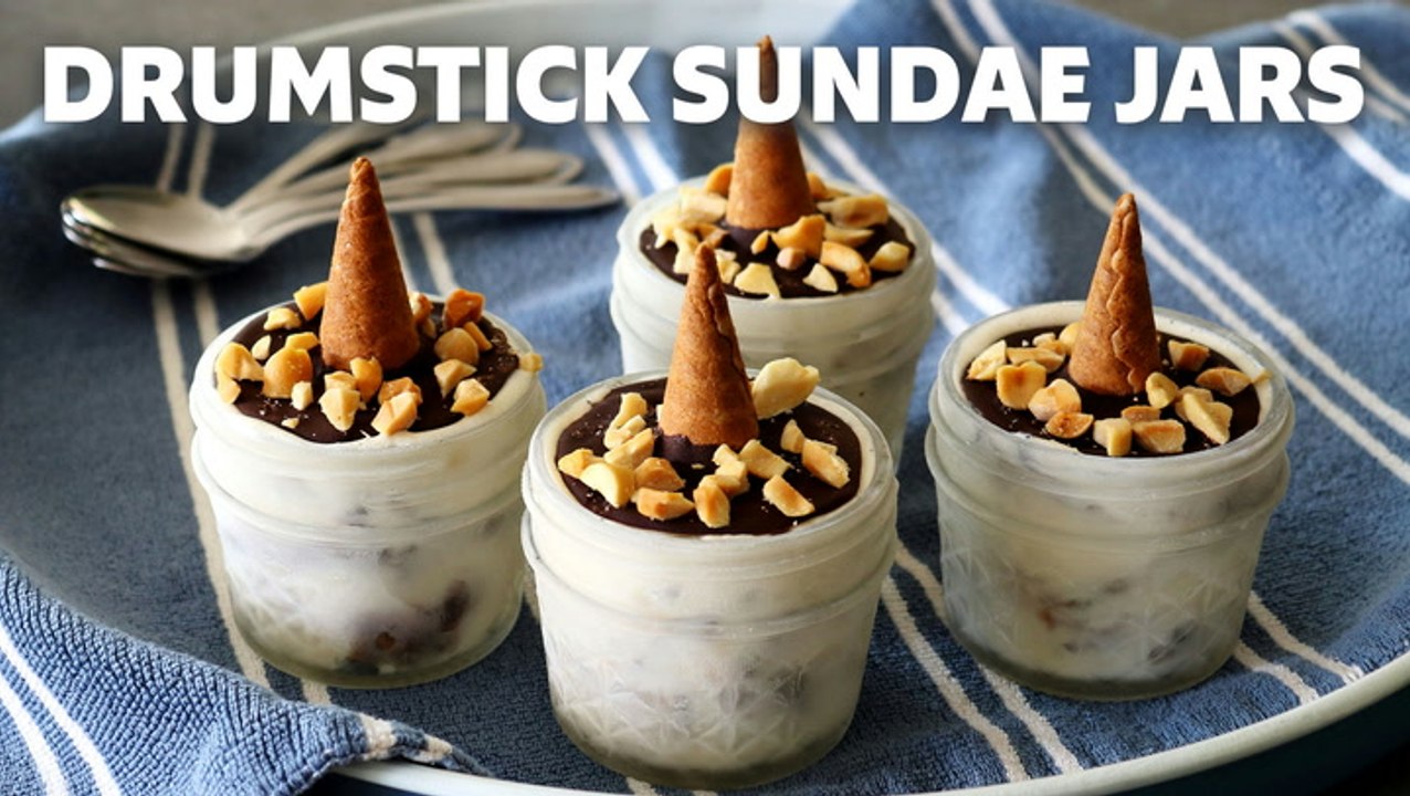 Chef John's Drumstick Sundae Jars Recipe