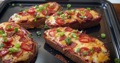Cheese On Toast Just Got a Pizza Upgrade! - Kitchen Sanctuary h264)