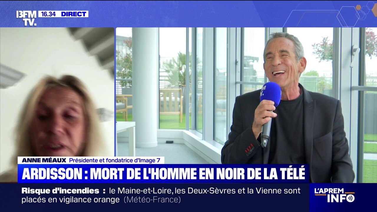 Ardisson: "Dernière les lunettes noires de son impertinence, se cachait une très grande tendresse", déclare Anne Méaux, fondatrice d'Image 7
