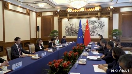 Ue e Cina chiedono insieme "azioni globali" sul clima