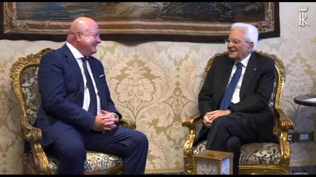 Mattarella riceve il cancelliere austriaco Stocker