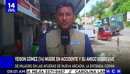 ¡Fatal! Video captó brutal accidente que acabó con la vida de un motociclista en Copán