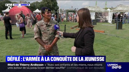 "On met pas mal de moyens de communication en place": l'armée à la conquête de la jeunesse en marge du 14-Juillet