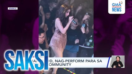 Jillian Ward, nag-perform para sa LGBTQIA+ community | Saksi
