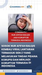 Nur Afifah Balqis, Sosok Politikus Muda yang Jadi Tahanan KPK!