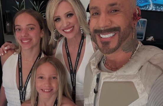 AJ McLean and estranged wife Rochelle DeAnna McLean reunite at Backstreet Boys' Las Vegas residency show