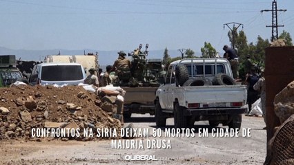 Confrontos na Síria deixam 50 mortos em cidade de maioria drusa