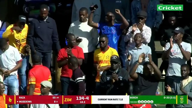 Zimbabwe vs South Africa 1st Match Highlights - Zimbabwe T20I Tri-Series 2025