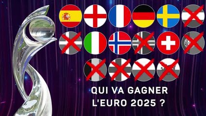 Euro 2025 (F) - Qui va gagner l'Euro 2025 ?