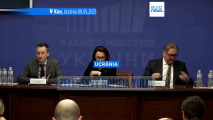 Zelenskyy nomeia a vice Yulia Svyrydenko como nova primeira-ministra da Ucrânia
