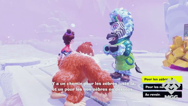 Strate du Glacier Donkey Kong Bananza