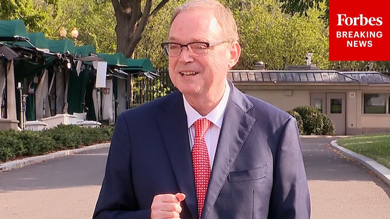 Top White House Economic Advisor Kevin Hassett Takes Questions About Trump's Tariffs