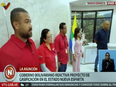 Nueva Esparta I Reactivan en su primera etapa proyectos de gasificación en distintos municipios
