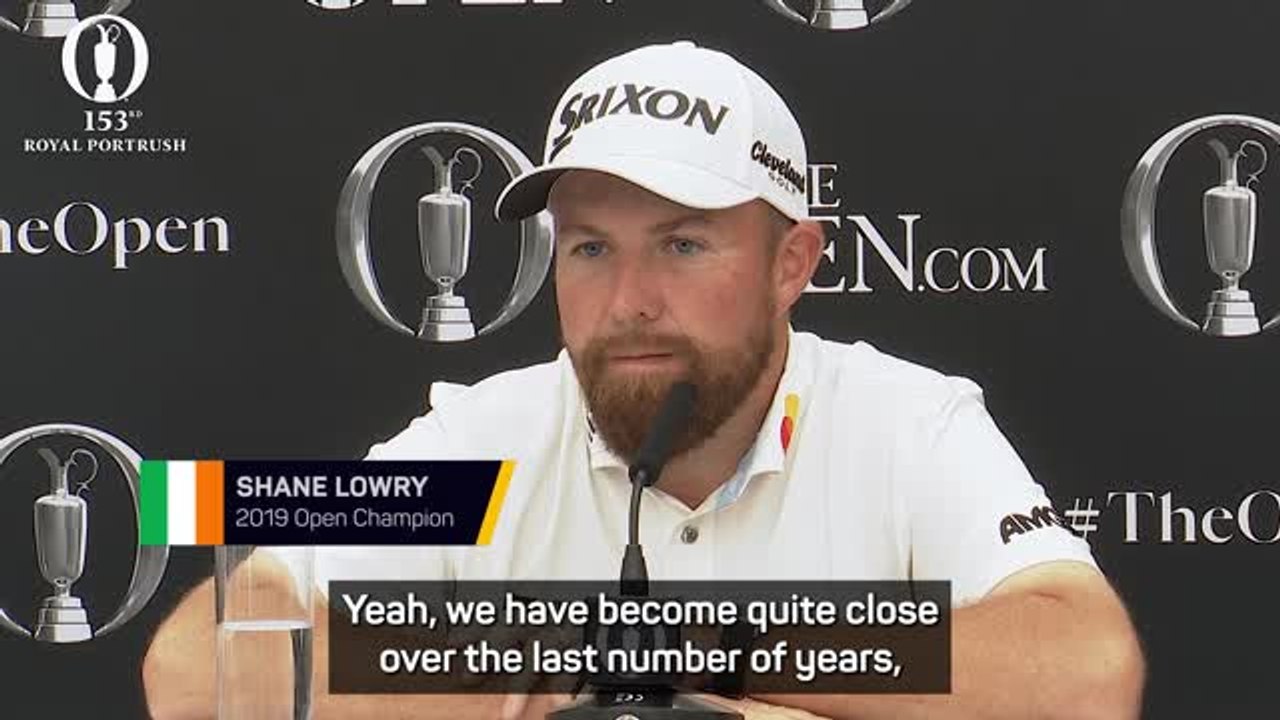Lowry in awe of McIlroy's 'constant work ethic'