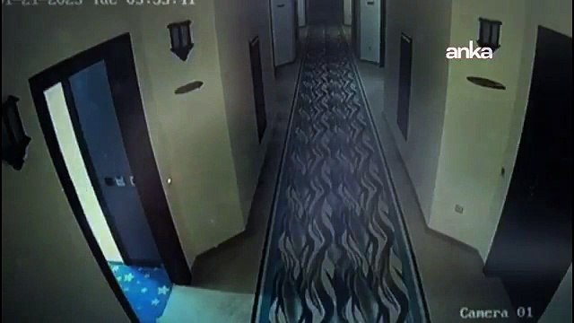 Kartalkaya yangın faciasında yeni görüntüler: Otelin yöneticileri yangın anında böyle kaçmış!