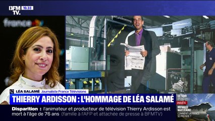 "Ça a été un concepteur et un inventeur insensé", Léa Salamé rend hommage à Thierry Ardisson