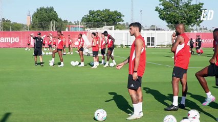 El Sevilla regresa al trabajo con los internacionales