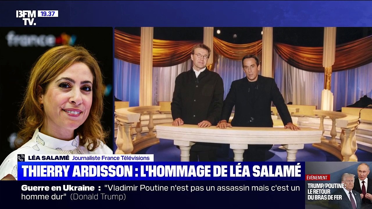 “Il avait connu la bipolarité, la maladie mentale et il en avait énormément souffert” : Léa Salamé rend hommage à Thierry Ardisson