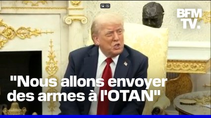 Donald Trump va envoyer des armes à l'OTAN pour aider l'Ukraine