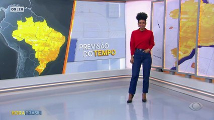 Veja como ficará o tempo esta semana no Brasil