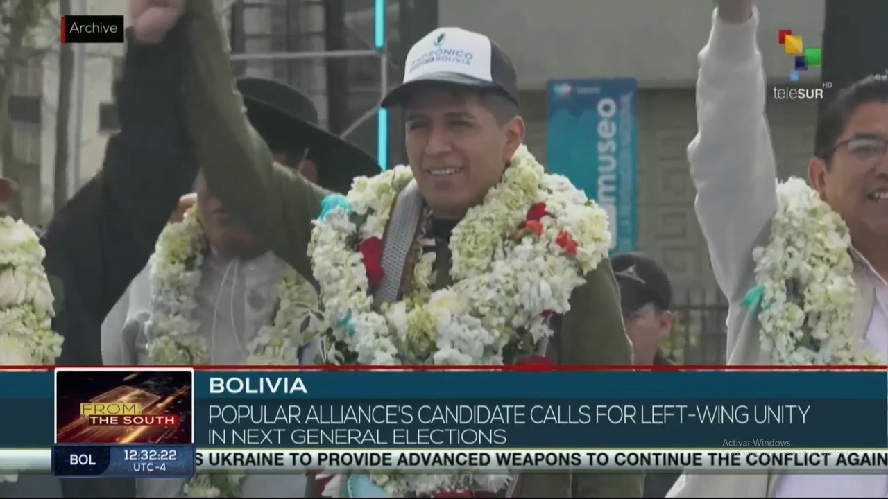 Bolivia, Popular Alliance's candidate calls for left-wing unity in next general elections