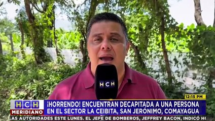 ¡Horror! Con saña asesinan a hombre en "montarral" de San Jerónimo, Comayagua