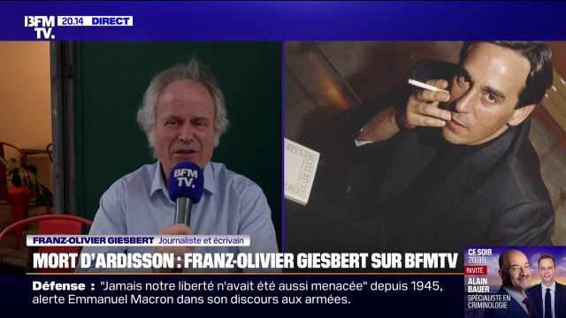 Un mythe de la fin du XXe siècle , Franz-Olivier Giesbert rend hommage à son ami Thierry Ardisson