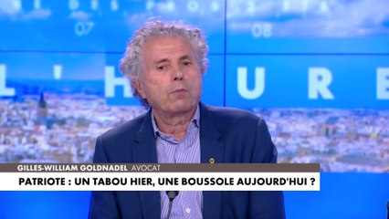 Gilles-William Goldnadel : «Que 68 % de jeunes se revendiquent patriotes, je trouve ça satisfaisant»