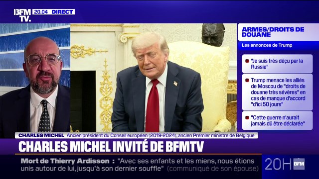 Accord Trump/OTAN: l'ancien président du Conseil européen Charles Michel se méfie d'un Netflix géopolitique permanent