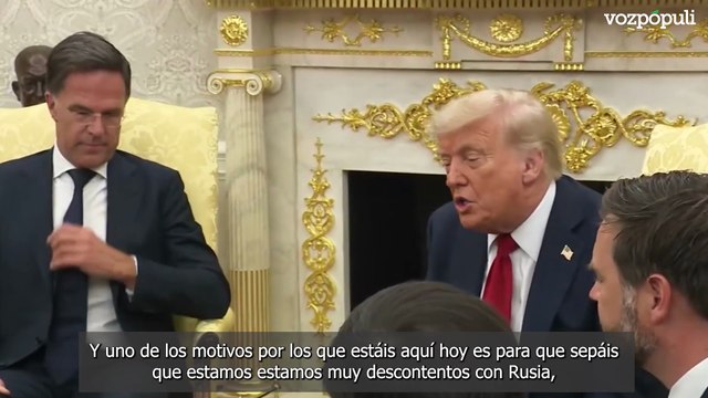 Trump amenaza a Putin con aranceles del 100% si no logra un acuerdo de paz con Ucrania en 50 días