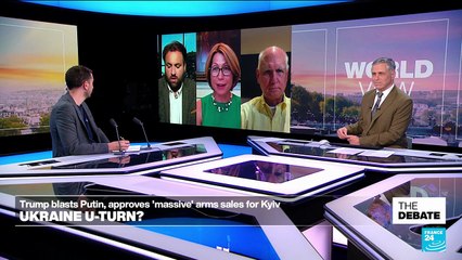 Ukraine U-turn? Trump blasts Putin, approves 'massive' arms sales for Kyiv