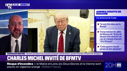 "Nous devons davantage prendre notre avenir en main pour être moins dépendants", juge Charles Michel, ancien président du Conseil européen