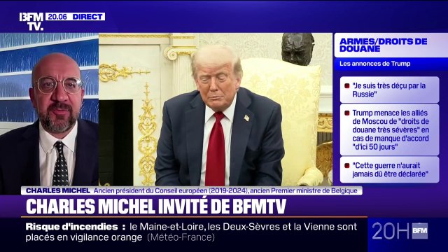 Nous devons davantage prendre notre avenir en main pour être moins dépendants , juge Charles Michel, ancien président du Conseil européen