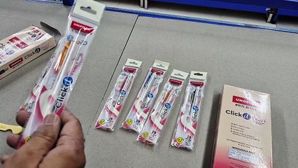 Unboxing & Review of Unomax Click It Pearl Mechanical Pencil 0.7 | Smooth & Stylish!