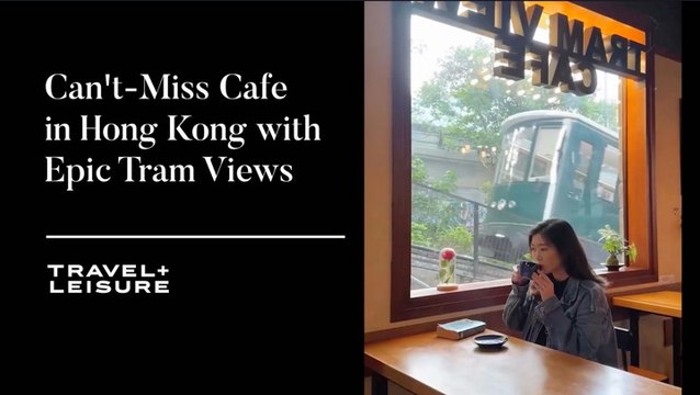 Can't Miss Cafe in Hong Kong with Epic Tram Views