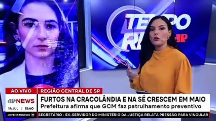 Furtos na Cracolândia e na Sé crescem em maio | TEMPO REAL