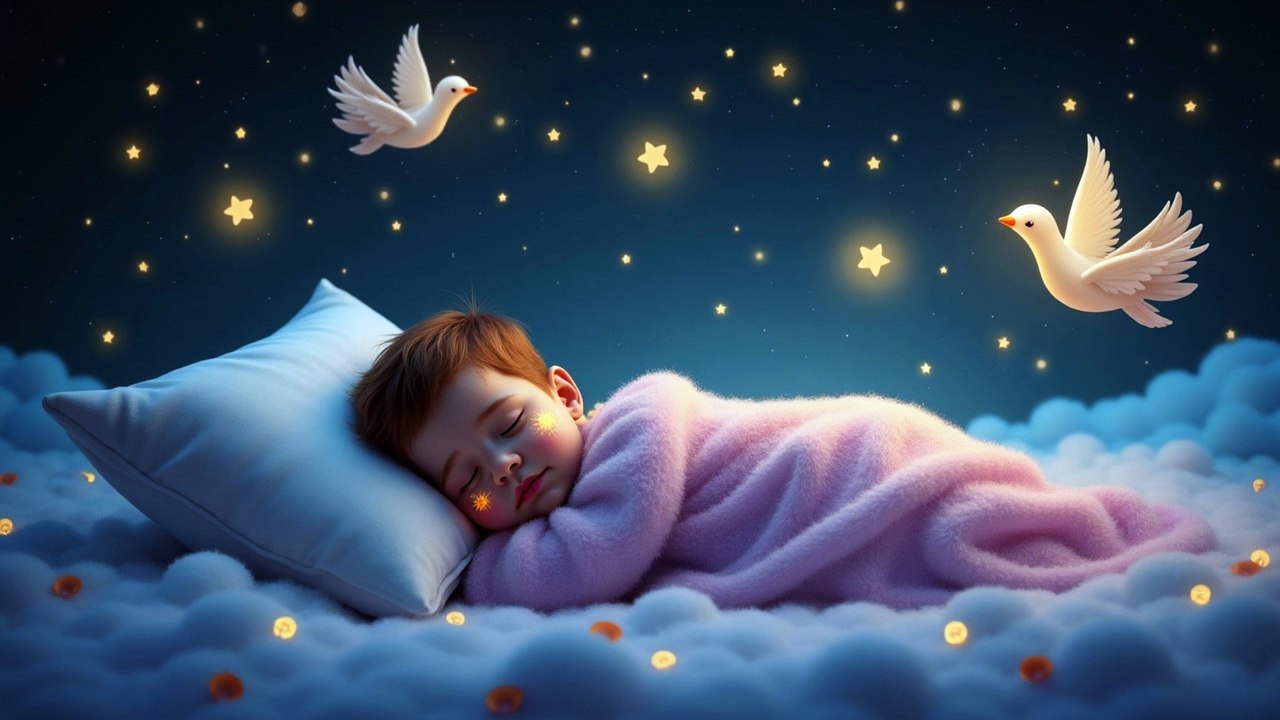 “Sleep, My Little Star – Gentle Baby Lullaby | Bedtime Poem & Soothing Sleep Music | Magical Lullabies”