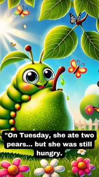 The Very Hungry Caterpillar amazing story kids bedtime #story #animation #kids #fairytale #bedtime - Fairy Tales (360p, h264)