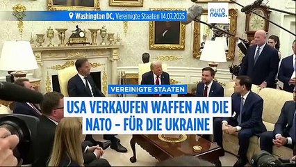 USA verkaufen Waffen an die NATO - zur Lieferung an die Ukraine