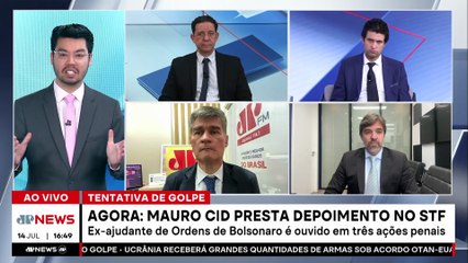 Mauro Cid presta novo depoimento no STF