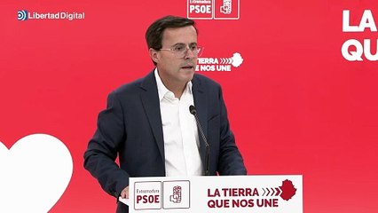 Gallardo pide una reunión urgente del PSOE por la financiación catalana