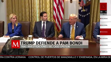 Trump respalda a fiscal Pam Bondi ante presión de seguidores MAGA