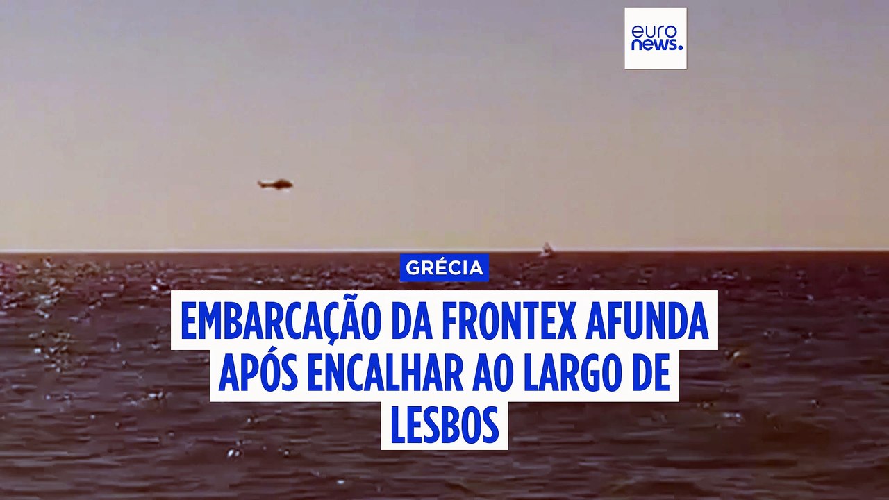 Navio da Polícia Marítima Portuguesa, ao serviço da Frontex, naufraga ao largo de Lesbos