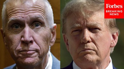 'He Resigned The Following Morning!': Trump Takes Swipe At Thom Tillis For Voting No On BBB