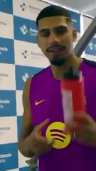 El aviso de Ronald Araujo a sus 'haters': "Este año van a ver mi 'prime'"