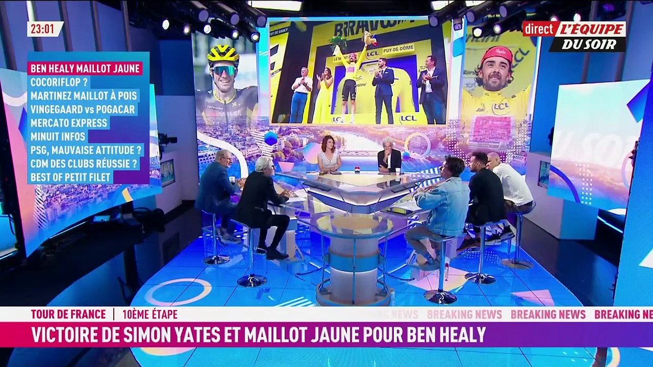 Ben Healy, le tour parfait ? - Cyclisme - Tour de France