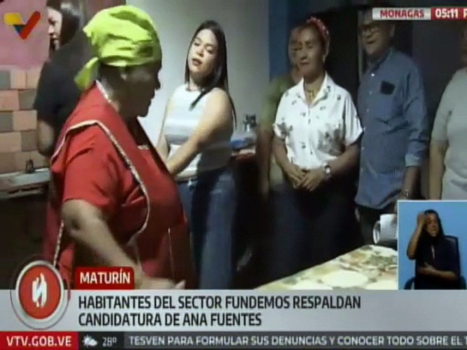 Monagas | Habitantes de Fundemos ratifican su apoyo a la candidata del GPP Ana Fuentes