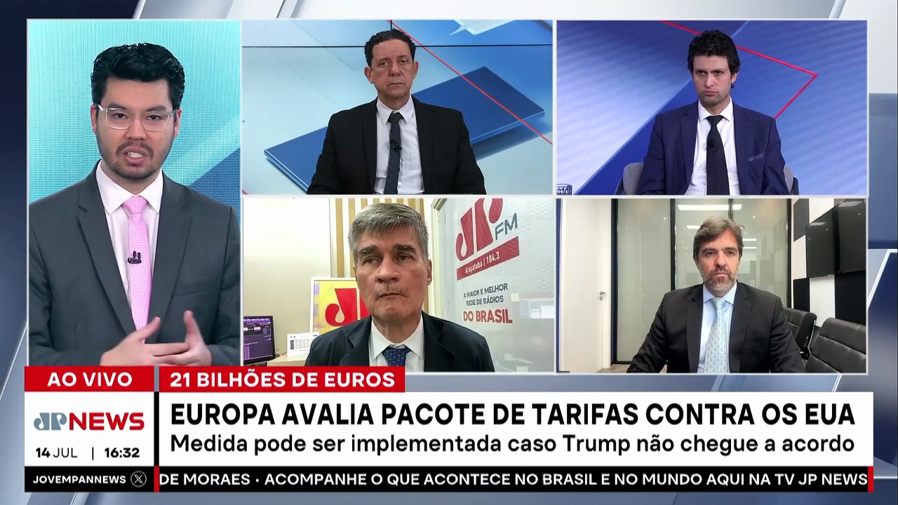 TRUMP AMEAÇA TARIFAS CONTRA A RÚSSIA / LULA DEBATE TARIFAÇO / CID DEPÕE NO STF | 3 EM 1 - 14/07/25