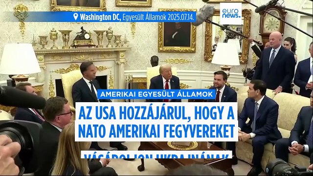 Az Egyesült Államok hozzájárul ahhoz, hogy a NATO amerikai fegyvereket vásároljon, amelyeket Ukrajnának adhat